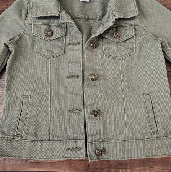 Carter's Olive Green Denim Jacket - Picture 8 of 11